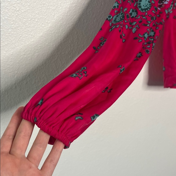 NEW Free People Run Free Tunic - Pink Combo - Size XS - Picture 8 of 13